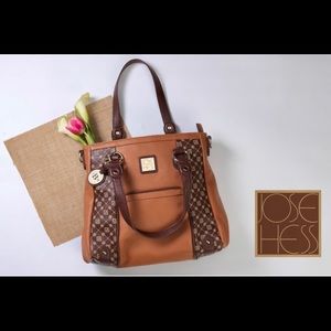 NWT JOSE HESS I LOVE YOU HANDBAG